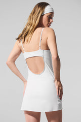 Breezy Tennis Dress - White