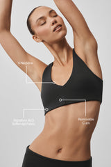 ALO Softsculpt Base Bra - Black