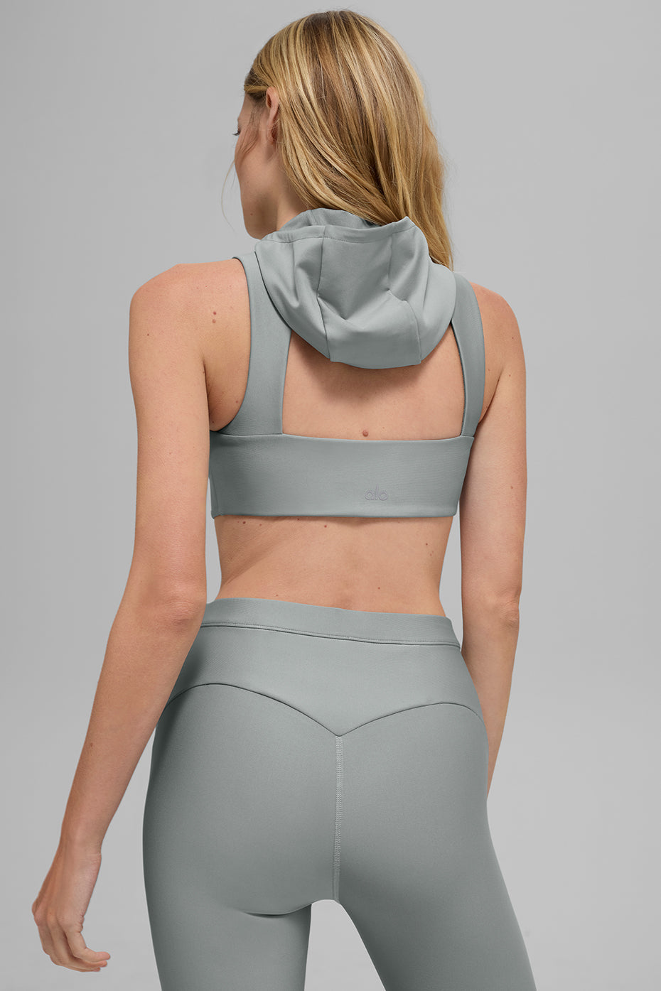 Airlift Light Speed Hooded Bra - Lunar Grey