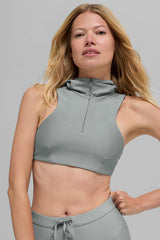 Airlift Light Speed Hooded Bra - Lunar Grey