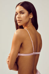 Silk Luminous Bra - Pink Champagne